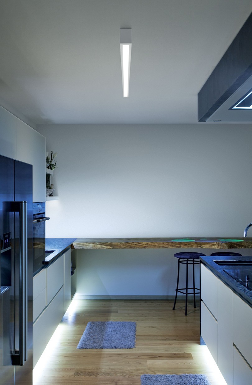 Lampada da soffitto Box_SB LED rettangolare 120cm