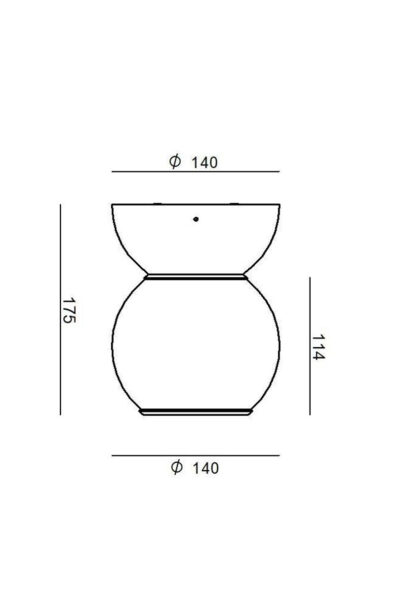 Lampada da soffitto Gravitino 541 Stilnovo - immagine 2