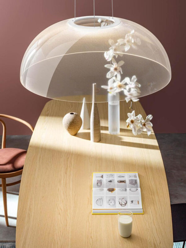 Lampada a sospensione Demì Stilnovo D.70cm Dali Push