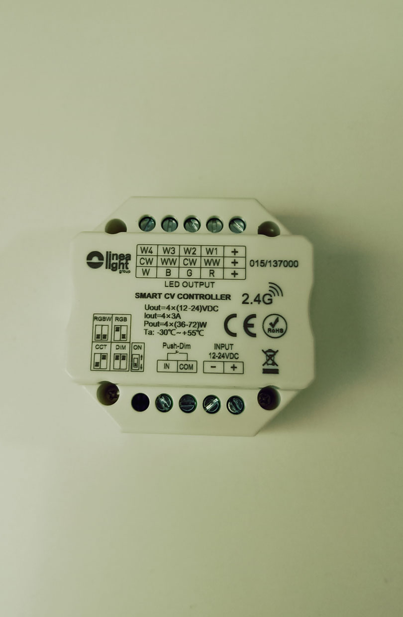 Centralina in RF per dimmerazione tramite pulsante N/O - immagine 6
